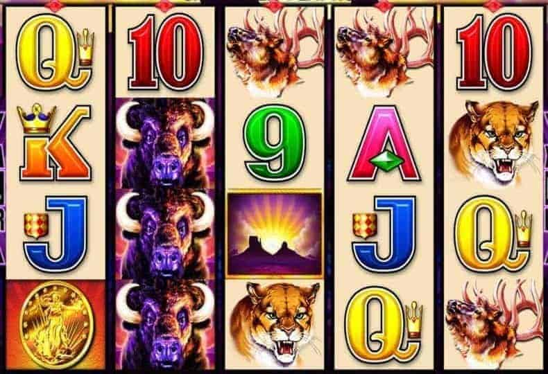 buffalo slots mega win potawatomi casino videos